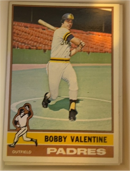 1976 Topps #366 Bobby Valentine — front