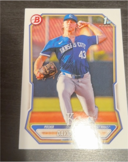 2026 Bowman #BP-11 David Shields — front