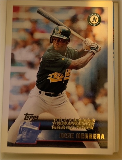 1996 Topps #338 Jose Herrera — front