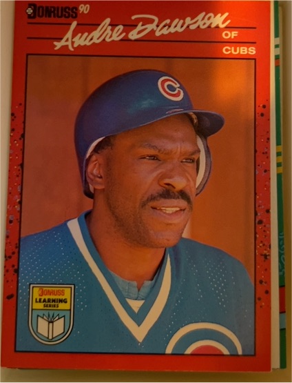 1990 Donruss Learning Series #52 Andre Dawson — front