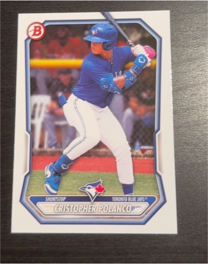 2026 Bowman #BP-34 Cristopher Polanco — front