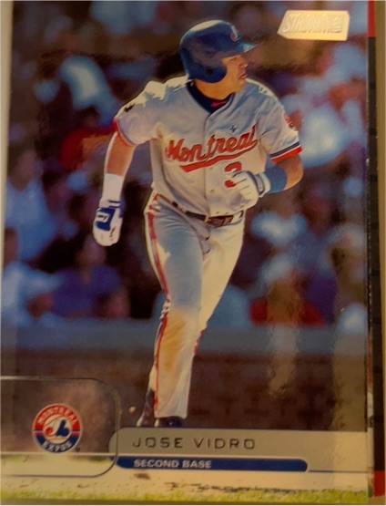 2001 Topps Stadium Club #111 Jose Vidro — front