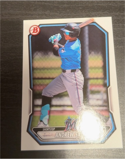2026 Bowman #BP-55 Andrew Salas — front