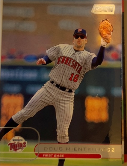 2002 Stadium Club #91 Doug Mientkiewicz — front