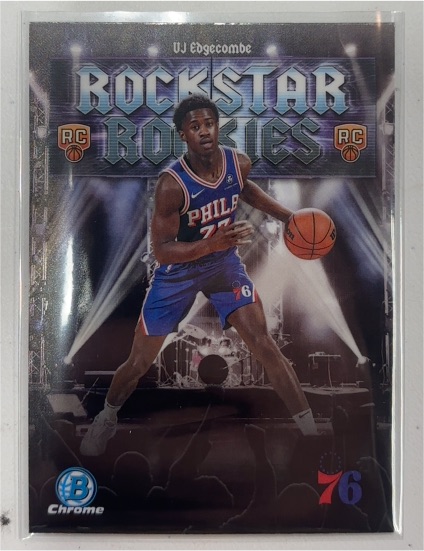 2025-26 Bowman Chrome #RR-3 VJ Edgecombe — front