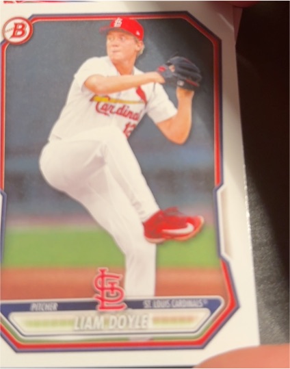 2026 Bowman Prospects #BP-10 Liam Doyle — front
