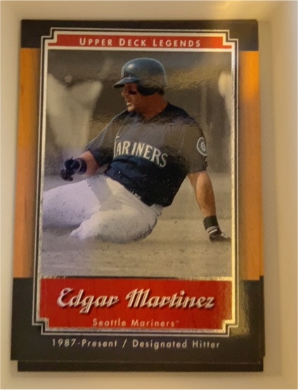 2001 Upper Deck Legends #16 Edgar Martinez — front