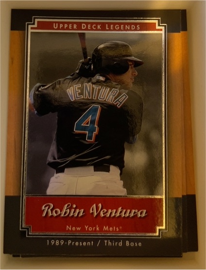 2001 Upper Deck Legends #77 Robin Ventura — front