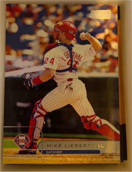 2002 Topps Stadium Club #85 Mike Lieberthal — front