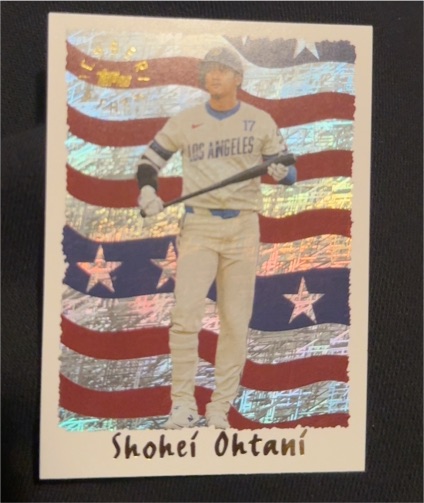 2025 Topps Archives #95C-7 Shohei Ohtani Cyber Stats Insert — front
