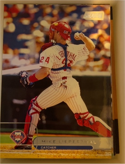 2002 Topps Stadium Club #85 Mike Lieberthal — front