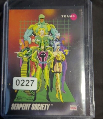 1992 Impel Marvel Universe Series 3 #183 Serpent Society — front