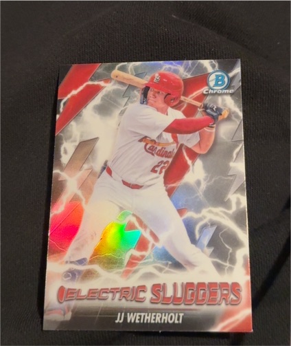 2026 Bowman Chrome #ES-12 JJ Wetherholt — front