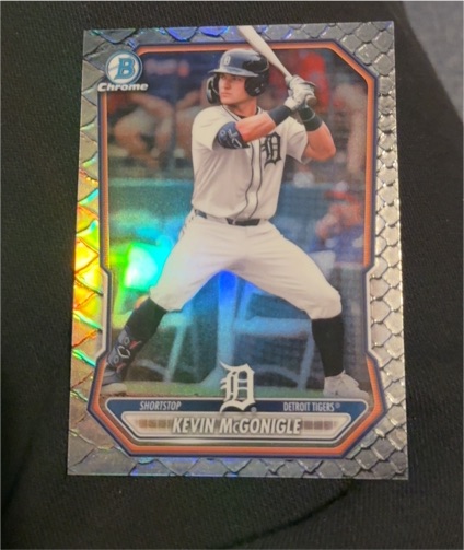 2026 Bowman Chrome #BCP-145 Kevin McGonigle — front
