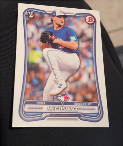 2026 Bowman #41 Trey Yesavage — front