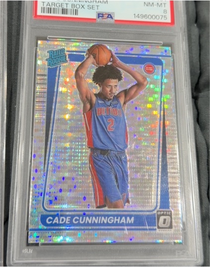 2021-22 Panini Donruss Optic #161 Cade Cunningham — front