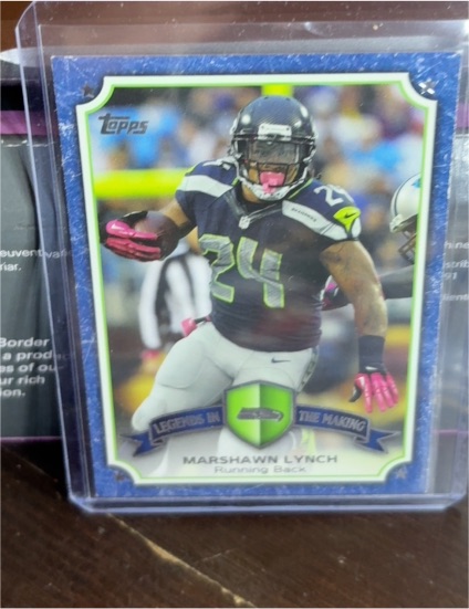 2013 Topps #LM-ML Marshawn Lynch Legends in the Making — front