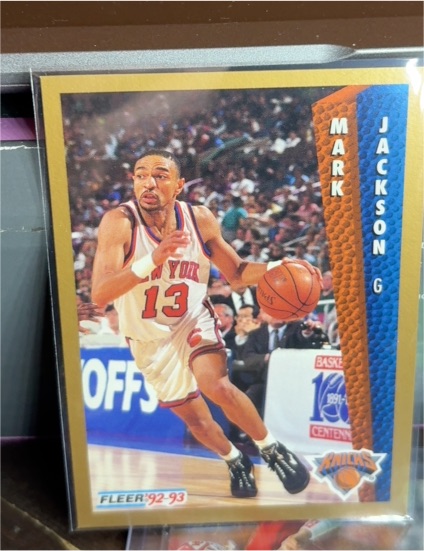 1992-93 Fleer #151 Mark Jackson — front