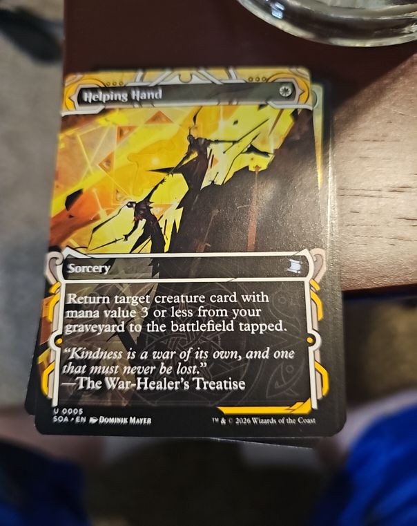 2026 Magic: The Gathering #5 Helping Hand — front