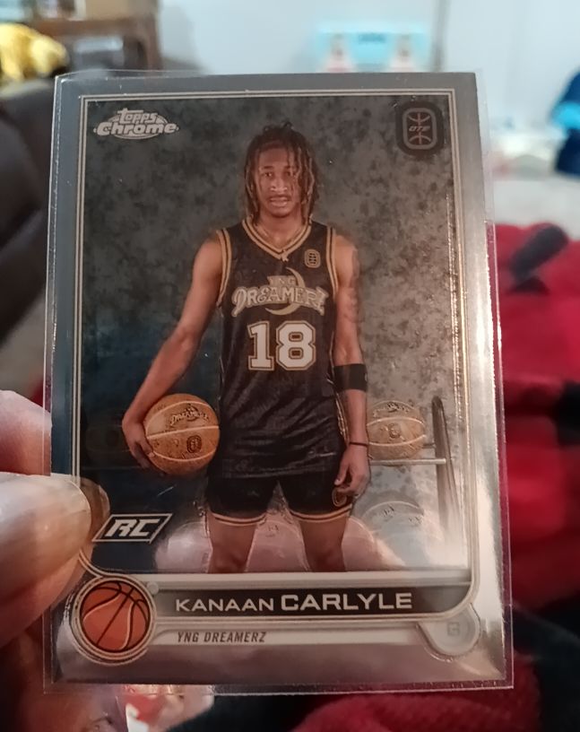 2023 Topps Chrome Overtime Elite #3 Kanaan Carlyle — front