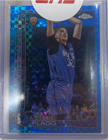 2025-26 Topps Chrome #251 Cooper Flagg — front