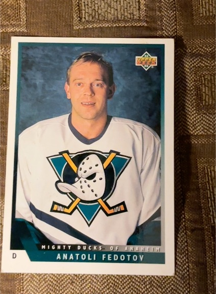 1993-94 Upper Deck #38 Anatoli Fedotov — front