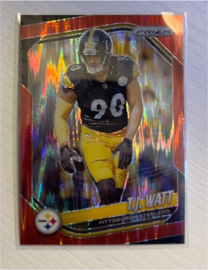 2025 Panini Prizm #263 T.J. Watt — front