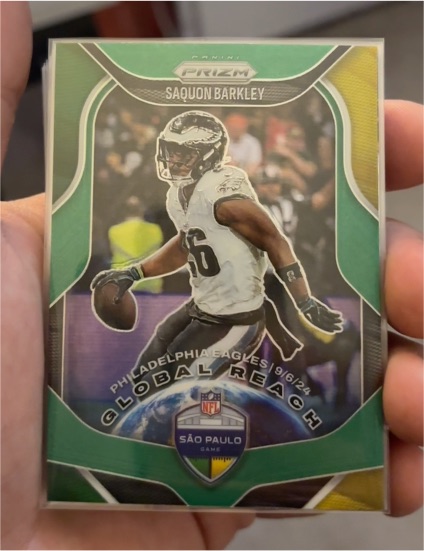 2025 Panini Prizm #1 Saquon Barkley — front