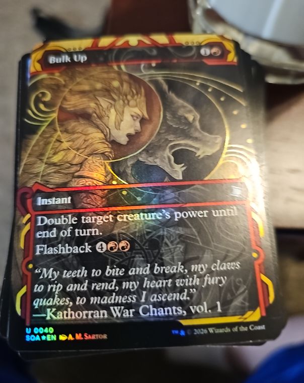 2026 Secrets of Strixhaven: Mystical Archive #40 Bulk Up — front