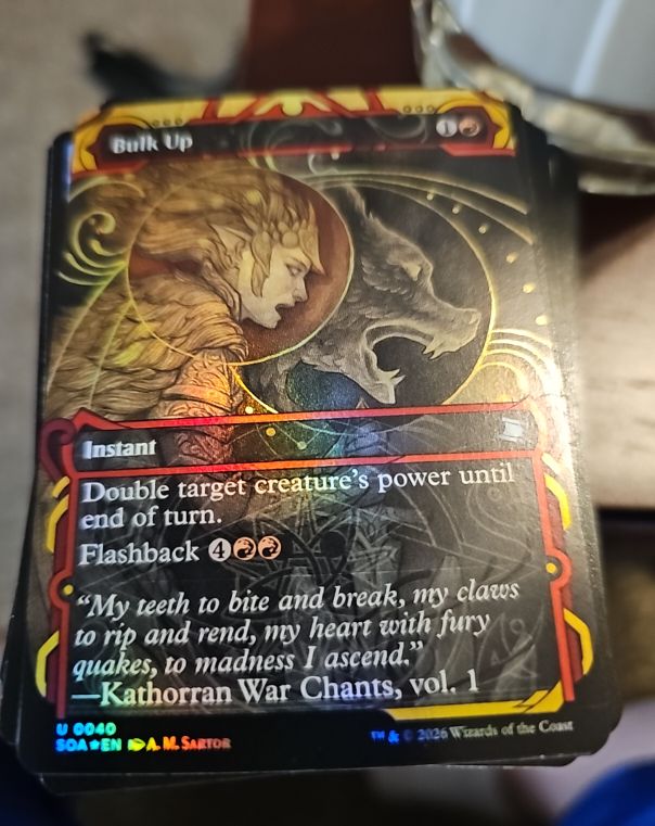 2026 Secrets of Strixhaven: Mystical Archive #40 Bulk Up — front