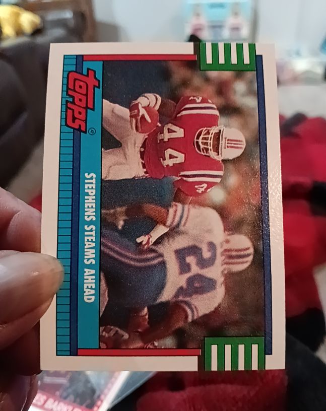 1990 Topps #521 John Stephens — front