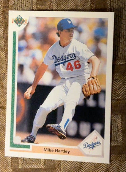 1991 Upper Deck #686 Mike Hartley — front