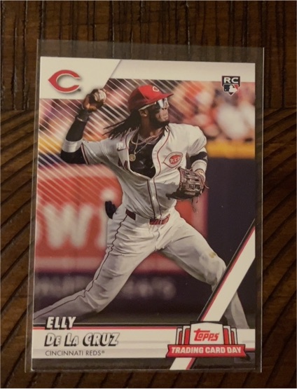 2024 Topps Trading Card Day #NTCD-GWP1 Elly De La Cruz — front