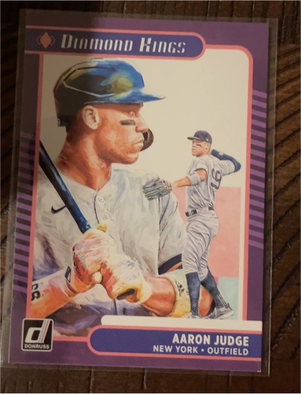 2021 Donruss Diamond Kings #2 Aaron Judge — front