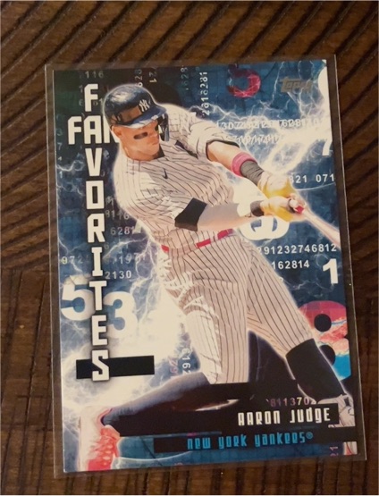 2024 Topps Series 2 Fantasy Favorites #FF-5 Aaron Judge — front