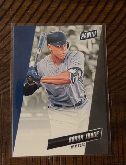 2019 Panini The National #38 Aaron Judge — front