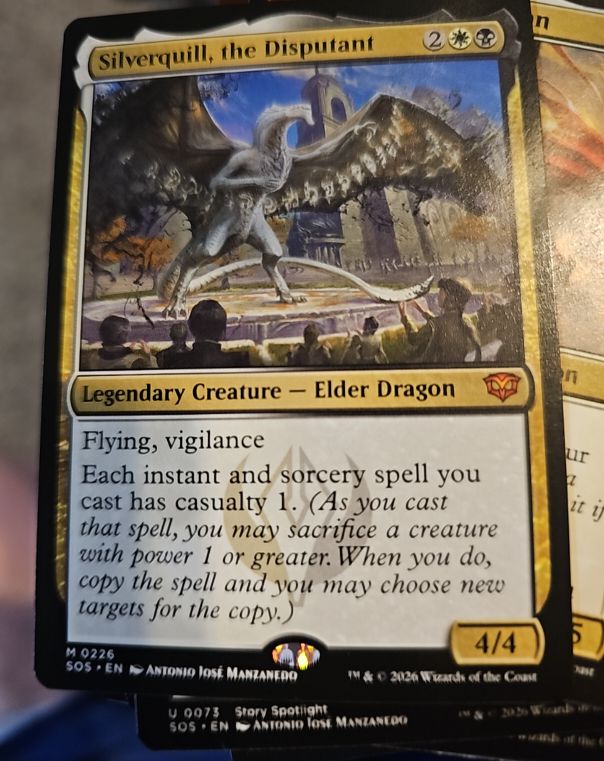 2022 Magic: The Gathering #226 Silverquill, the Disputant — front