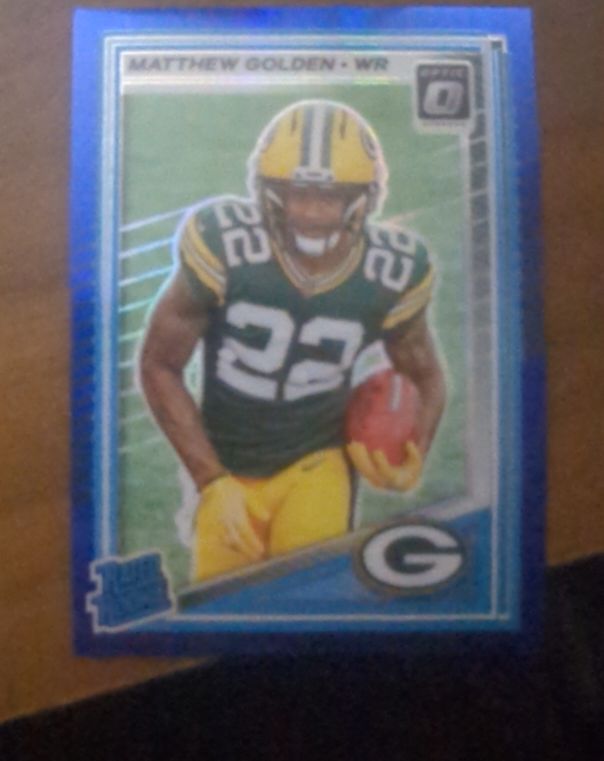 2025 Panini Donruss Optic #205 Matthew Golden — front