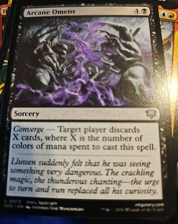 2021 Magic: The Gathering #73 Arcane Omens — front