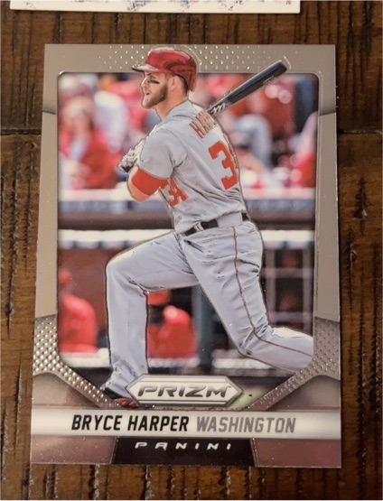 2014 Panini Prizm #79 Bryce Harper — front
