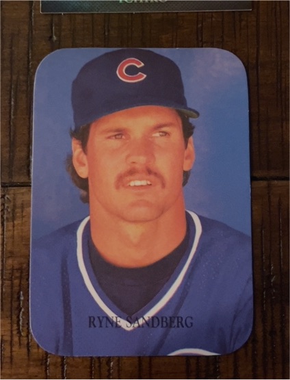 1987 Indiana Blue Sox #32 Ryne Sandberg — front
