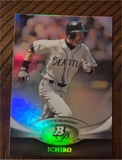 2011 Bowman Platinum #100 Ichiro Suzuki — front