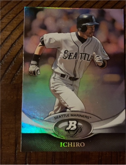 2011 Bowman Platinum #100 Ichiro Suzuki — front