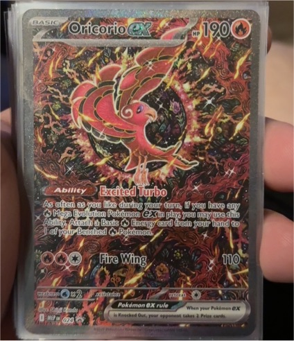 2025 Pokémon #024 Oricorio ex — front