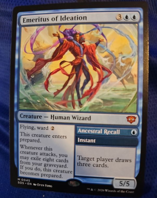 2023 Magic: The Gathering #45 Emeritus of Ideation — front