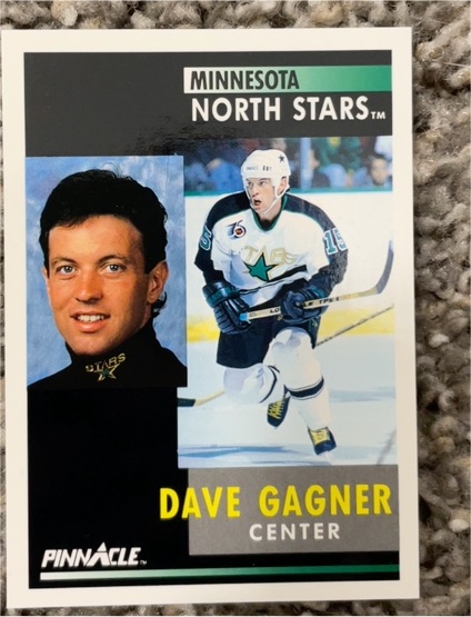 1991-92 Pinnacle #71 Dave Gagner — front