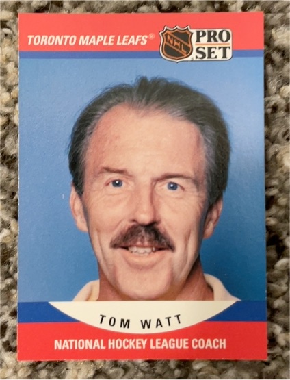 1990-91 Pro Set #677 Tom Watt — front