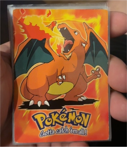 1999 Topps Pokemon #6 Charizard — front