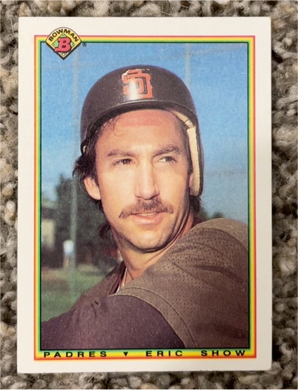 1990 Bowman #209 Eric Show — front