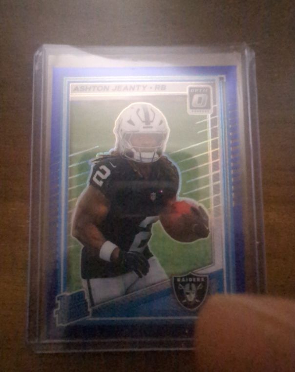 2025 Panini Donruss Optic #202 Ashton Jeanty — front